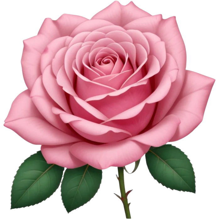 Polaroid photo of a pink rose  emoji