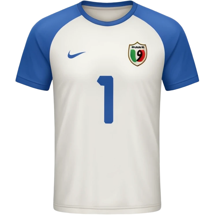Football T-shirt saying "Danyaal" on the back with number 18 emoji
