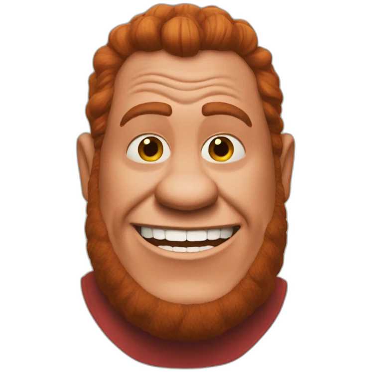 red-shrek emoji