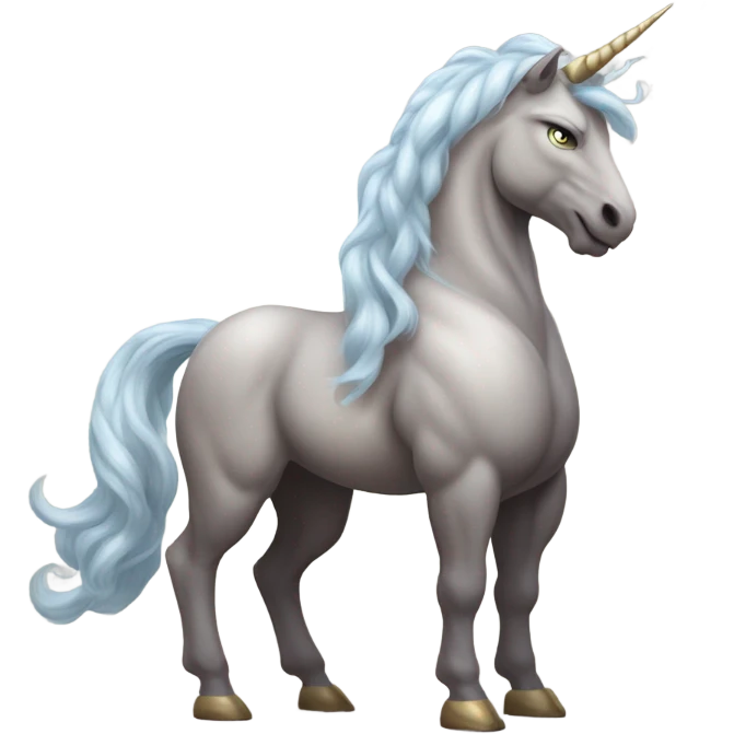 muscled unicorn emoji