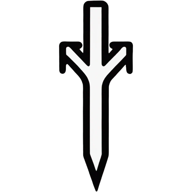 white arrow connect icon emoji
