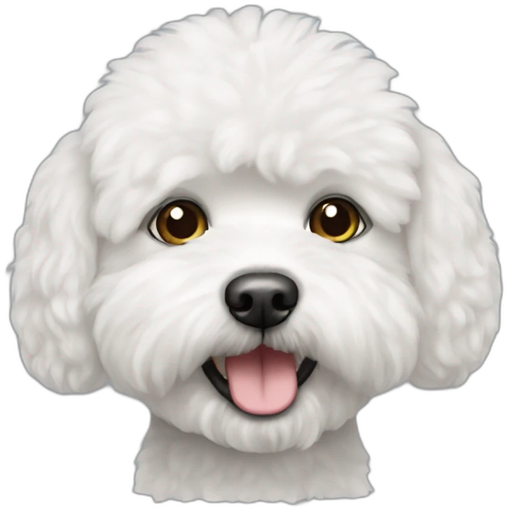 Bichon friser emoji