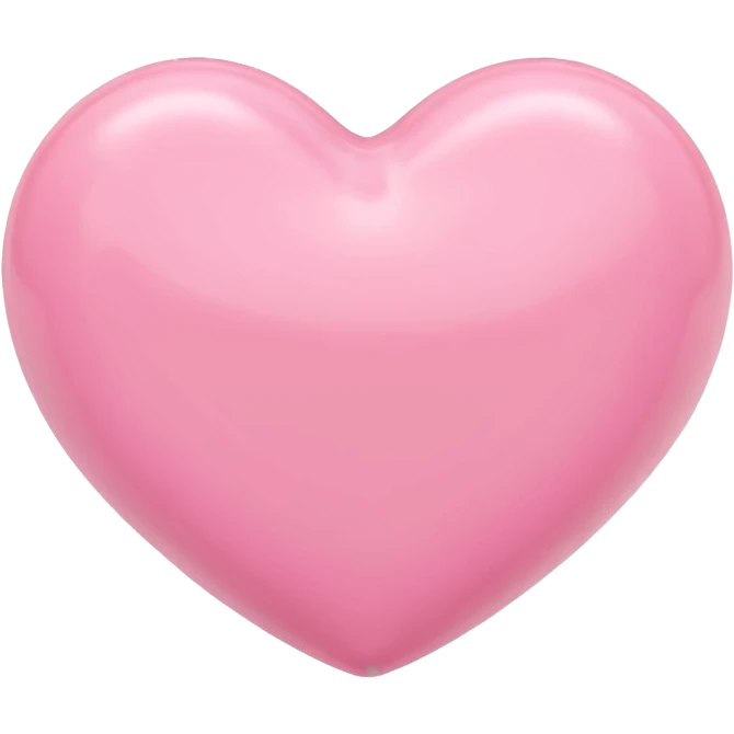 baby pink heart emoji