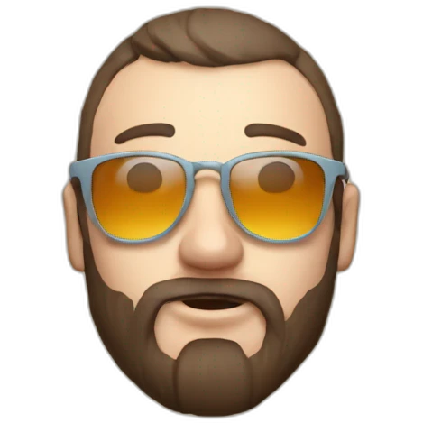 Conor Bedard as a beach bum emoji