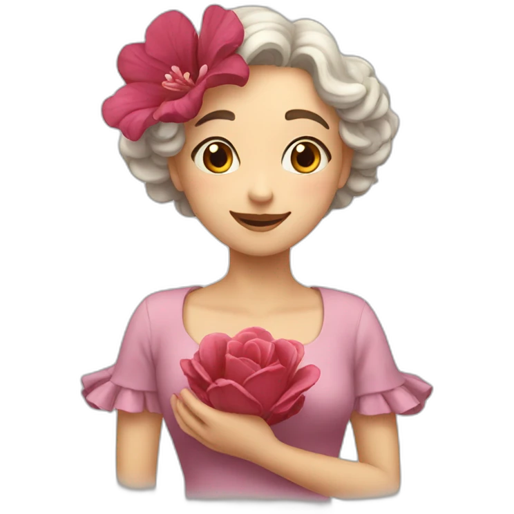 Flor de amour emoji