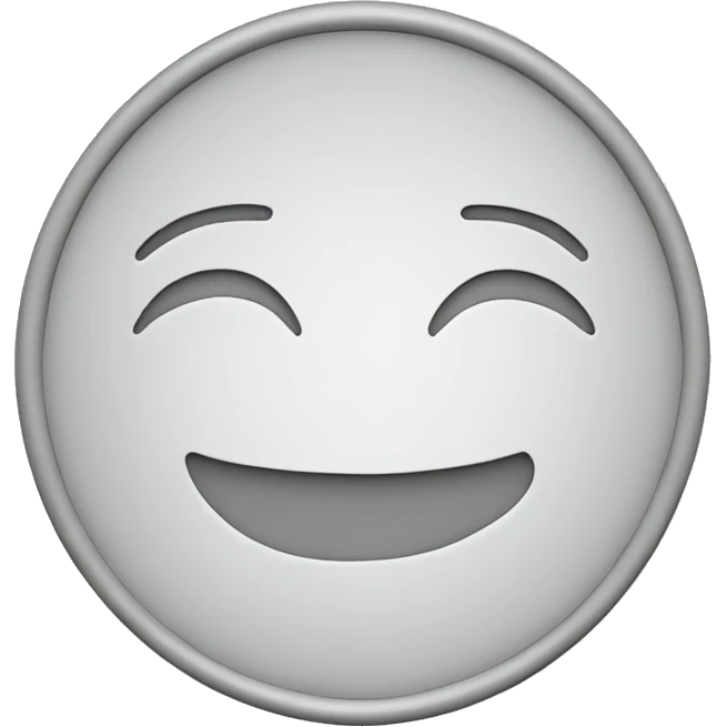 wireframe smiling face emoji