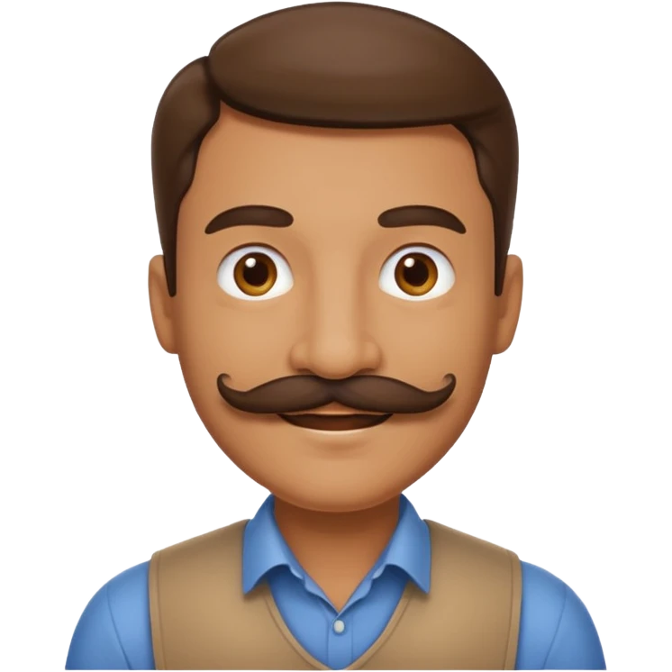 Bir adam ama biyiklari olsun emoji