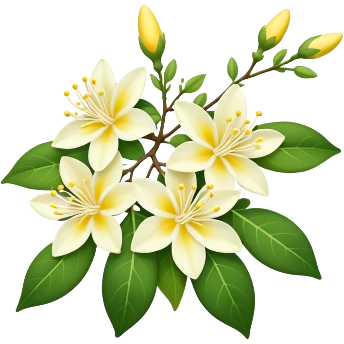 Japanese honeysuckle flower emoji