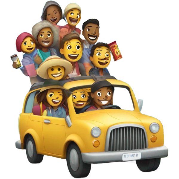 Road trip emoji