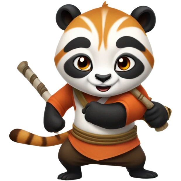 Kung fu panda characters  emoji