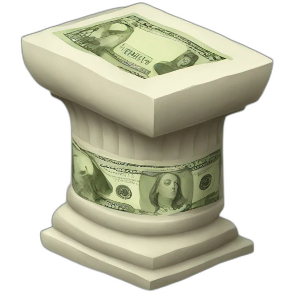 pillar of money emoji