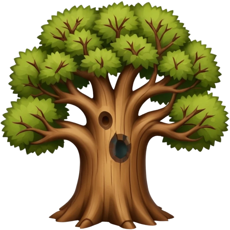 Tree with branches  emoji