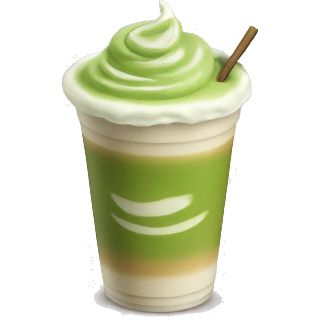 Matcha latte  emoji