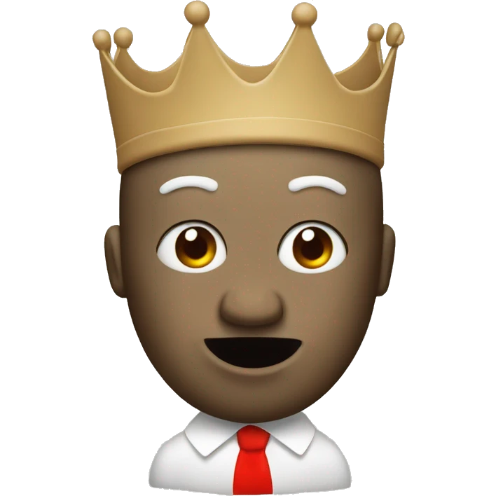 Kleenex King with a red dot emoji