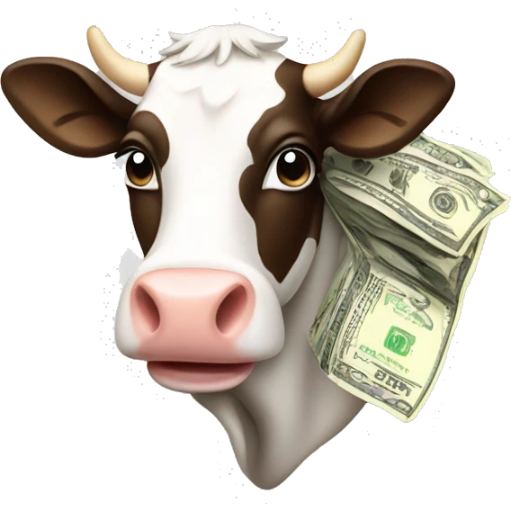 Cash cow emoji