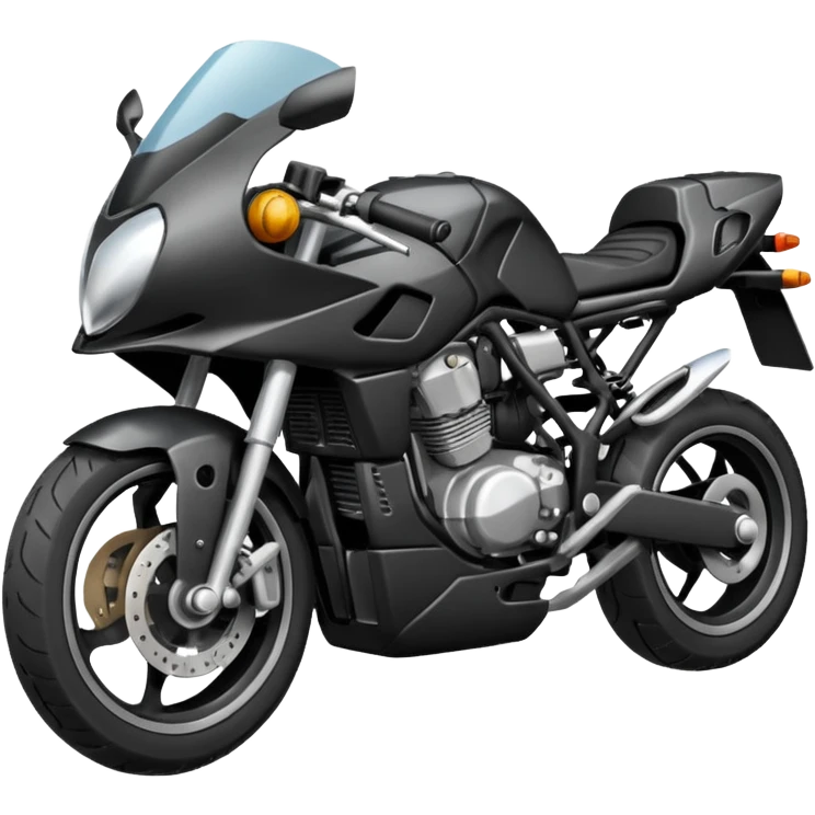 crashed sports motorcycle emoji