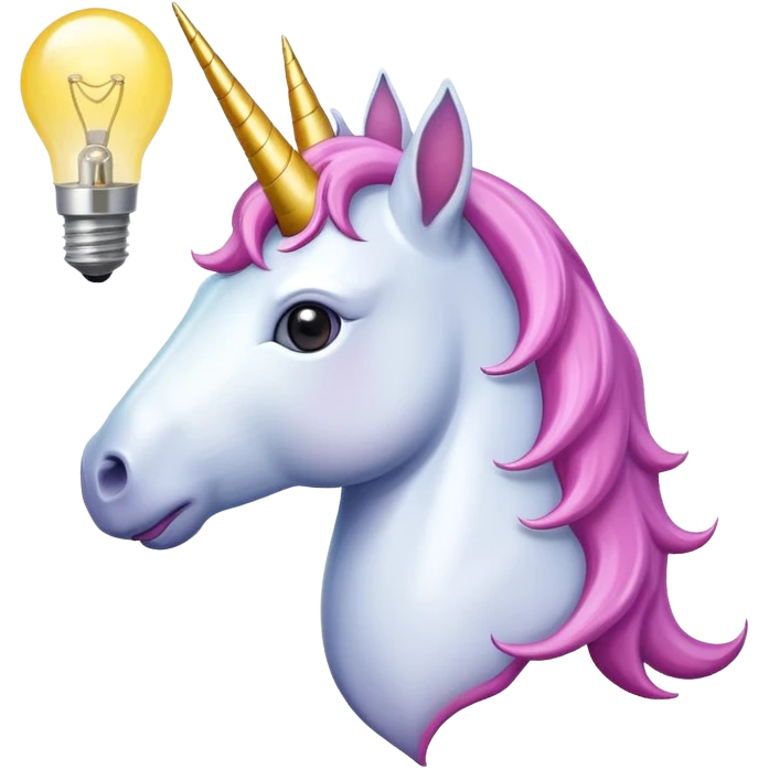 🦄+💡 emoji