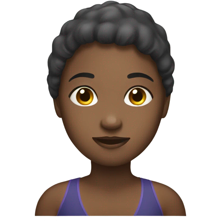 Girl swimming emoji
