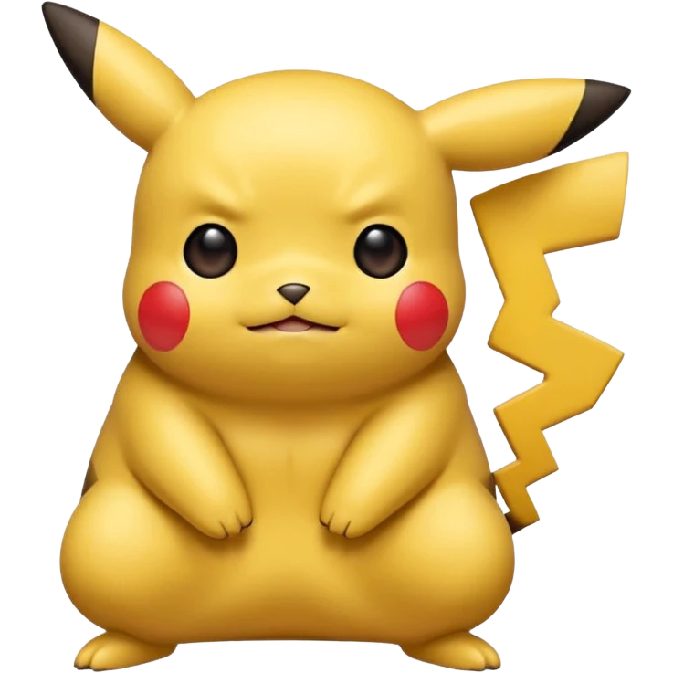Pikachu dormido emoji
