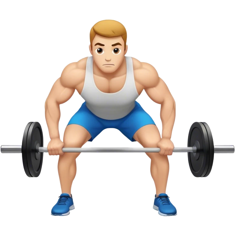 heavy bent-over row exercise emoji