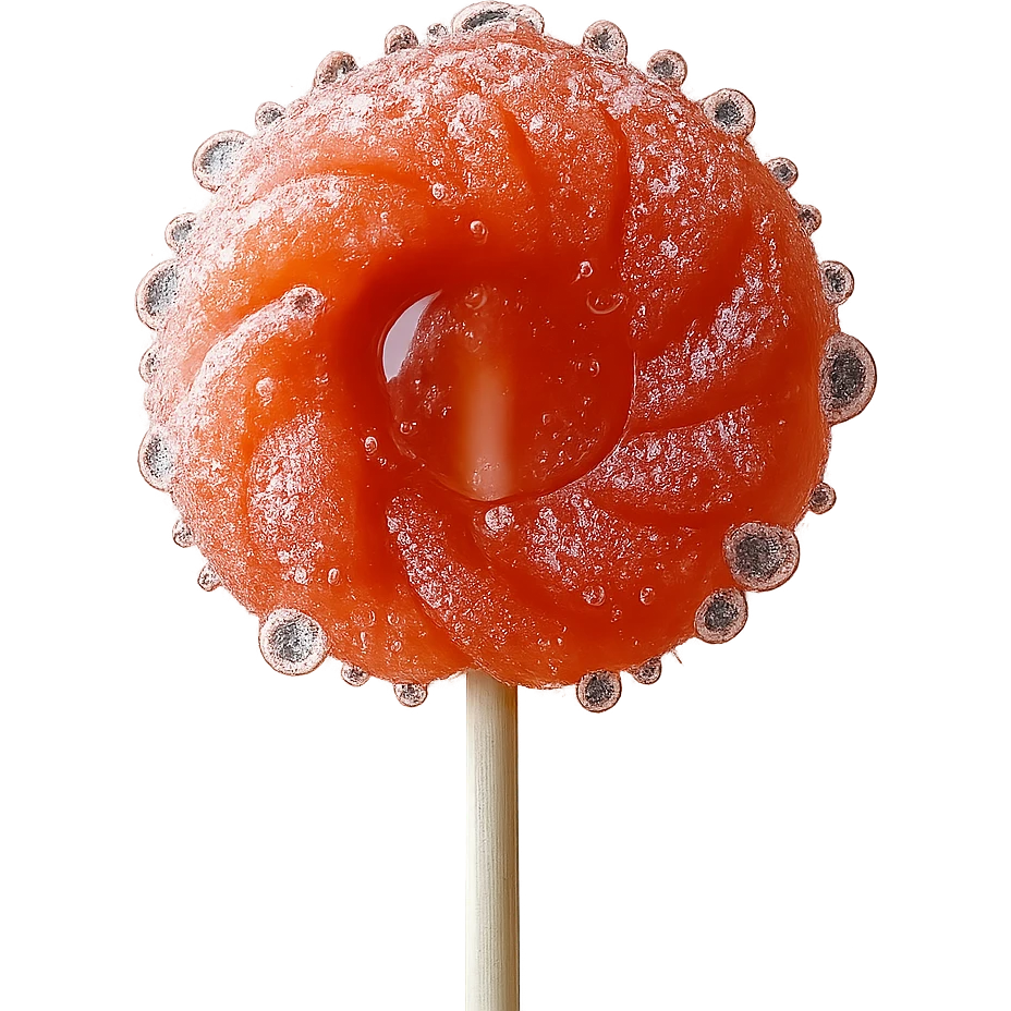 Remove the background, keep the lollipop on a transparent background. emoji