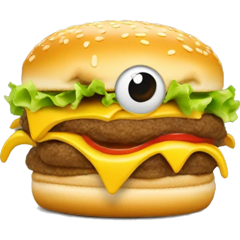 Rod Wave eating a Big Mac  emoji