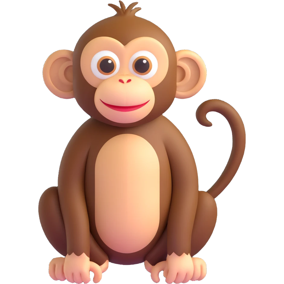Monkey emoji