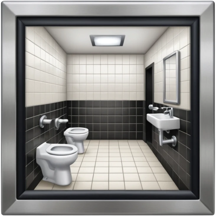 public restroom emoji