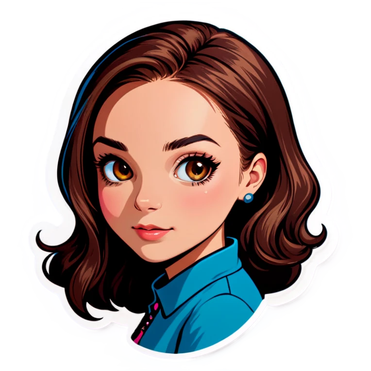 Beautiful girl emoji