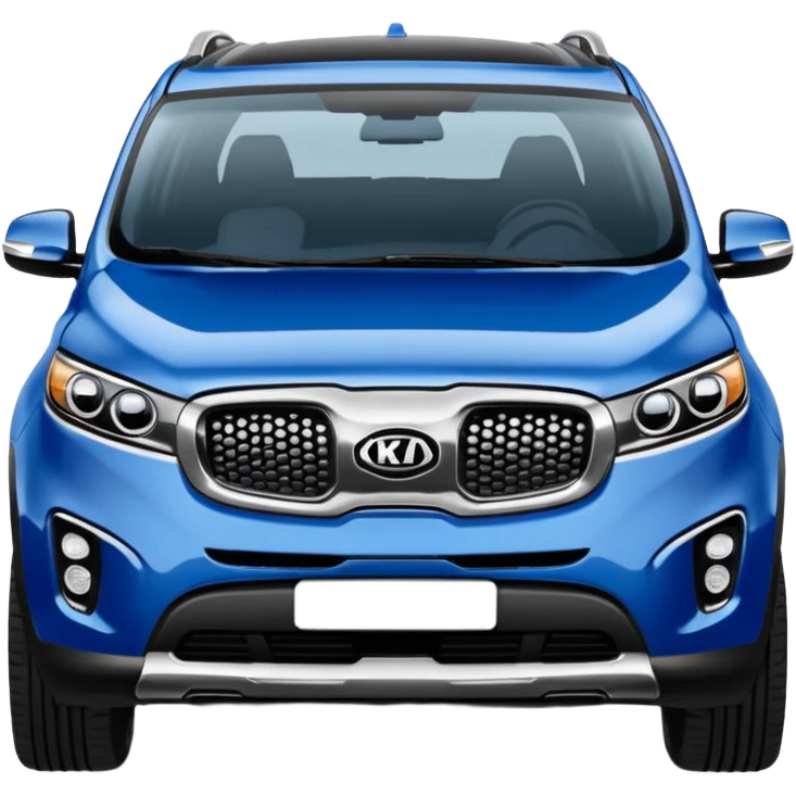 KIA Sorento  первое поколение  синий цвет emoji