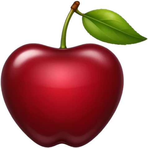 create a dark aesthetic cherry  emoji