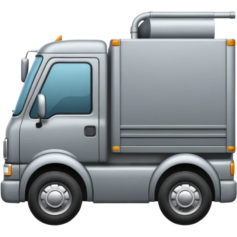 Camion gris emoji