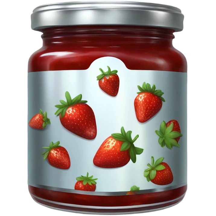 jar of strawberry jam emoji