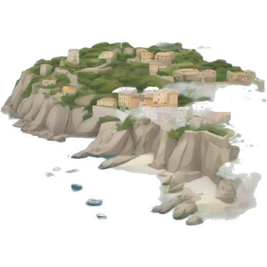isola corsica cartina emoji