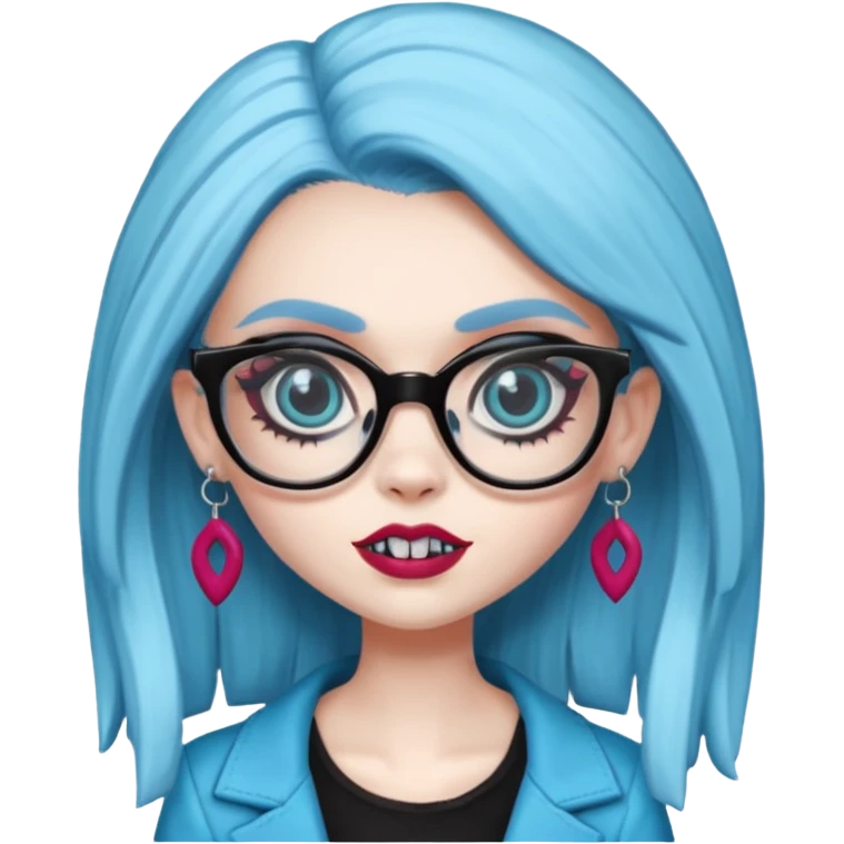 Ghoulia yelps monster high emoji