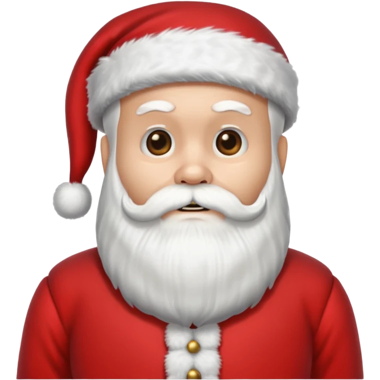 Skeleton death dressed as santa emoji