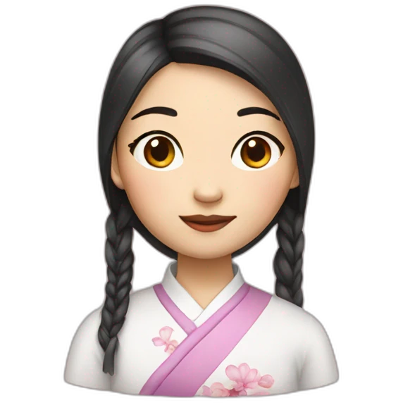 chinese girl emoji