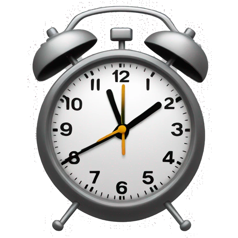 Alarm clock emoji