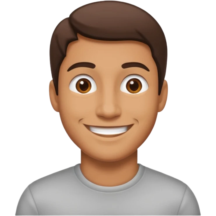 اعملي وجه رجل يتحرك يمين شيمال emoji