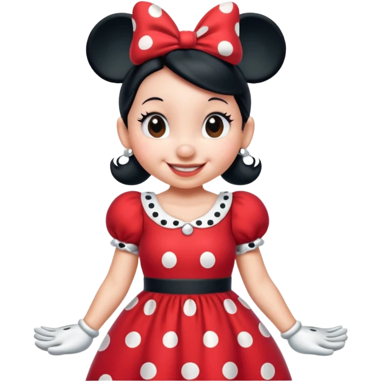 Minnie mouse emoji