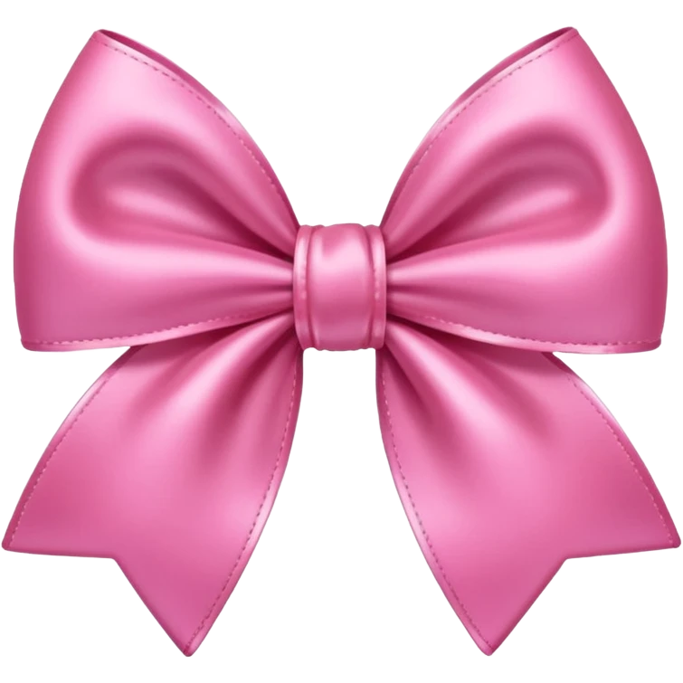 Pretty pink bow emoji emoji