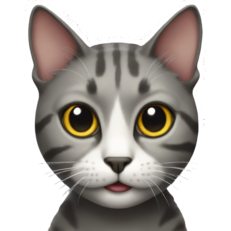 freaky cat emoji