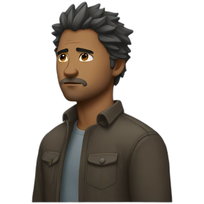 Lone wolf emotional emoji