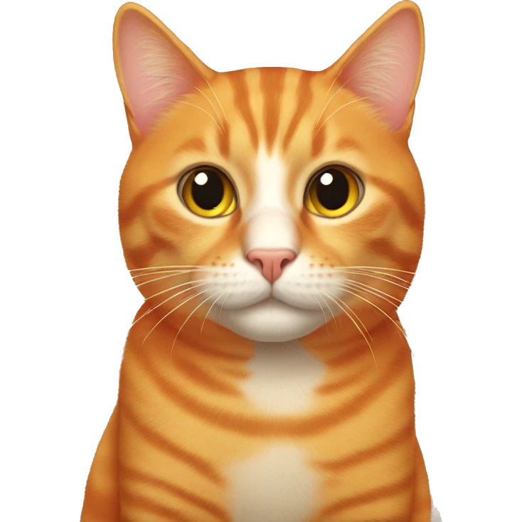 Orange cat  emoji