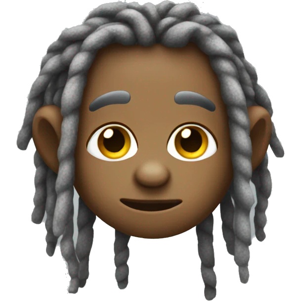 mokey with dreads emoji