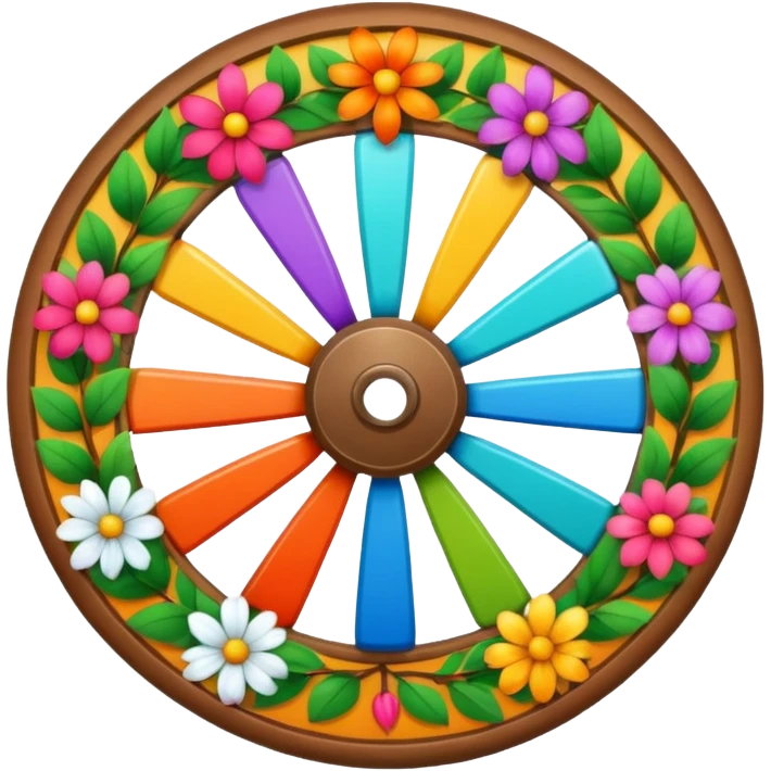 Seasons Wheel in a single picture  emoji