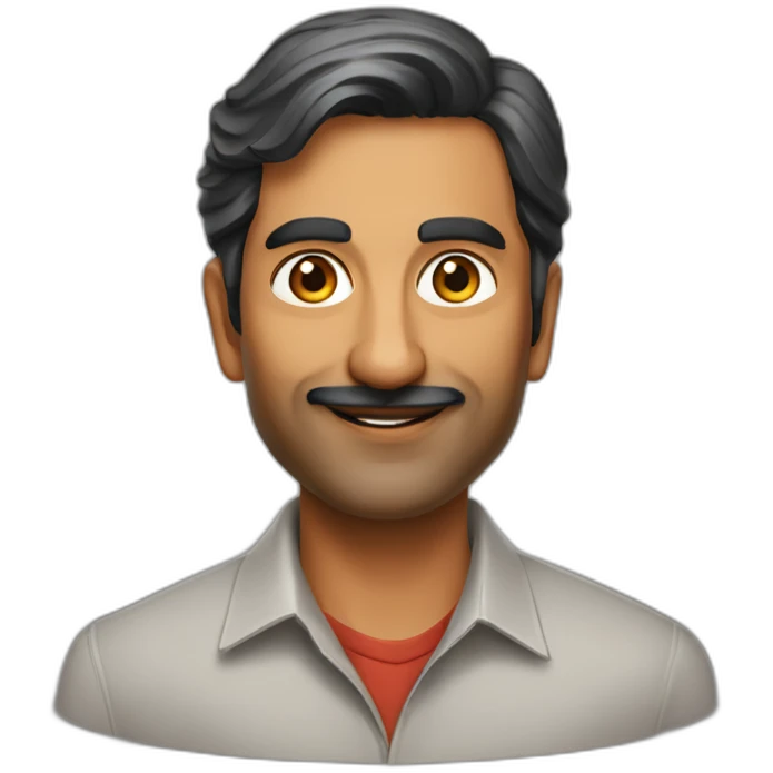 a 45 year old handsome indian startup founder emoji