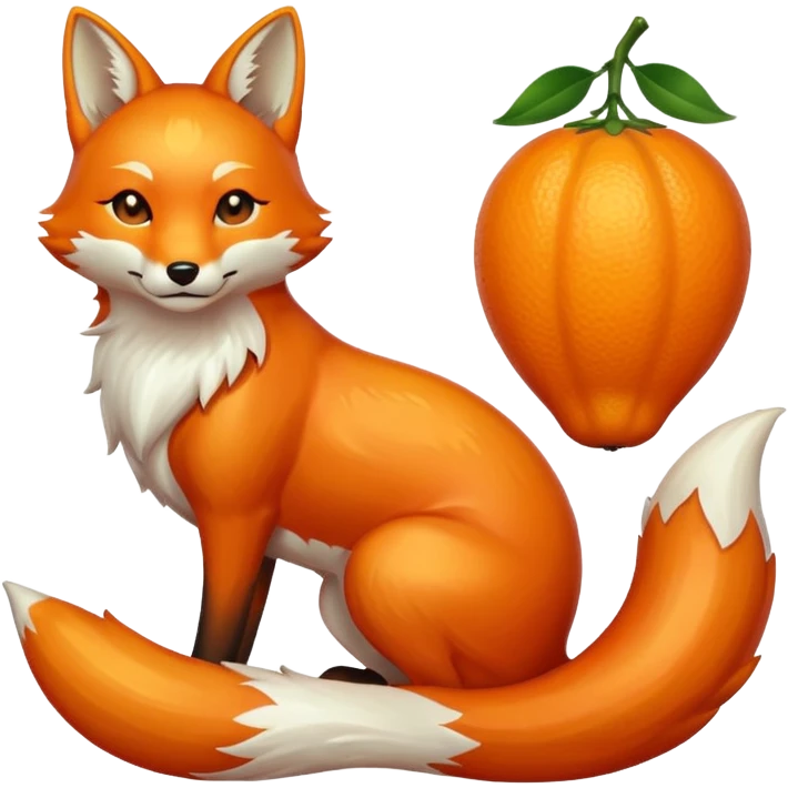 Kitsune fruits  emoji