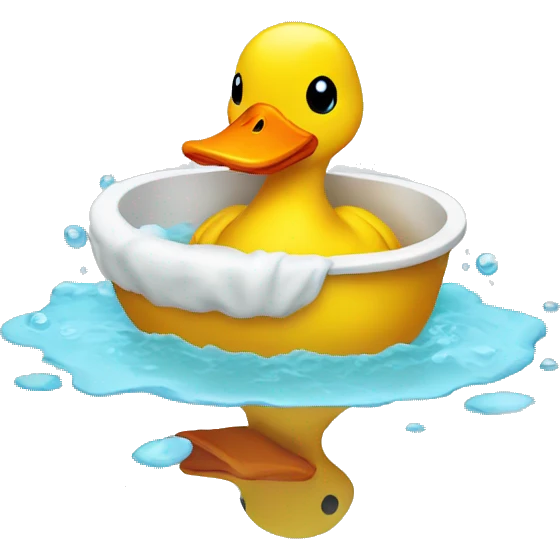 bath duck emoji