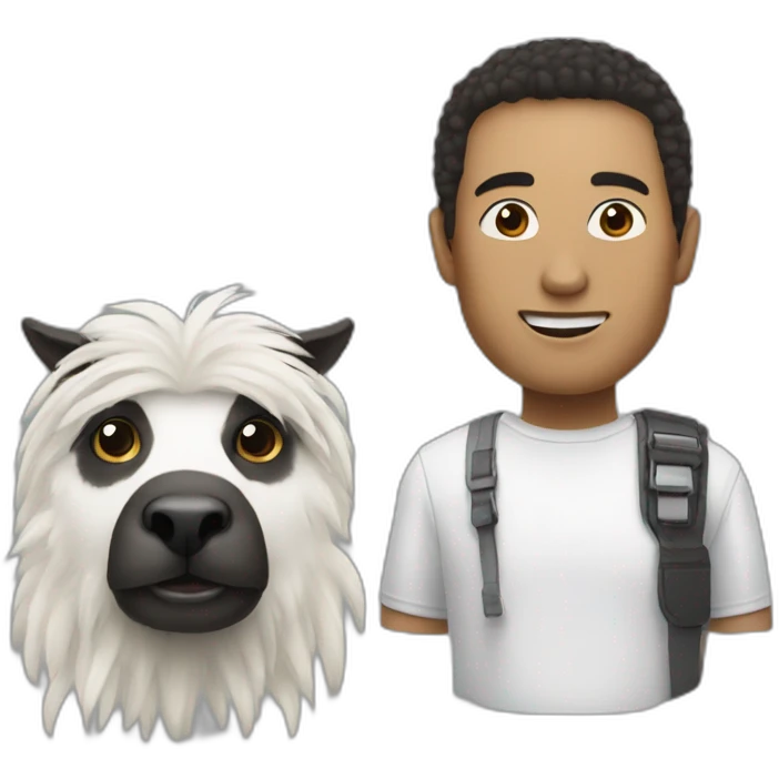 Microsoft clipper meets lama emoji